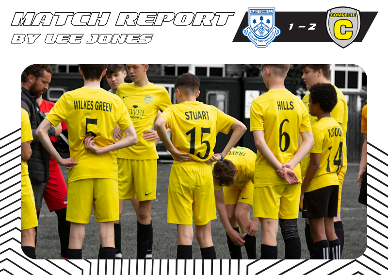 U16 Match Report – Fleet Town Leopards vs Complete United – 08/01/2022